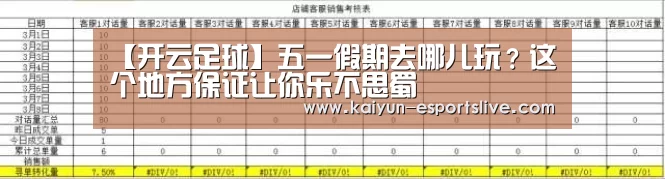 【开云足球】五一假期去哪儿玩?这个地方保证让你乐不思蜀(图3) 开云足球